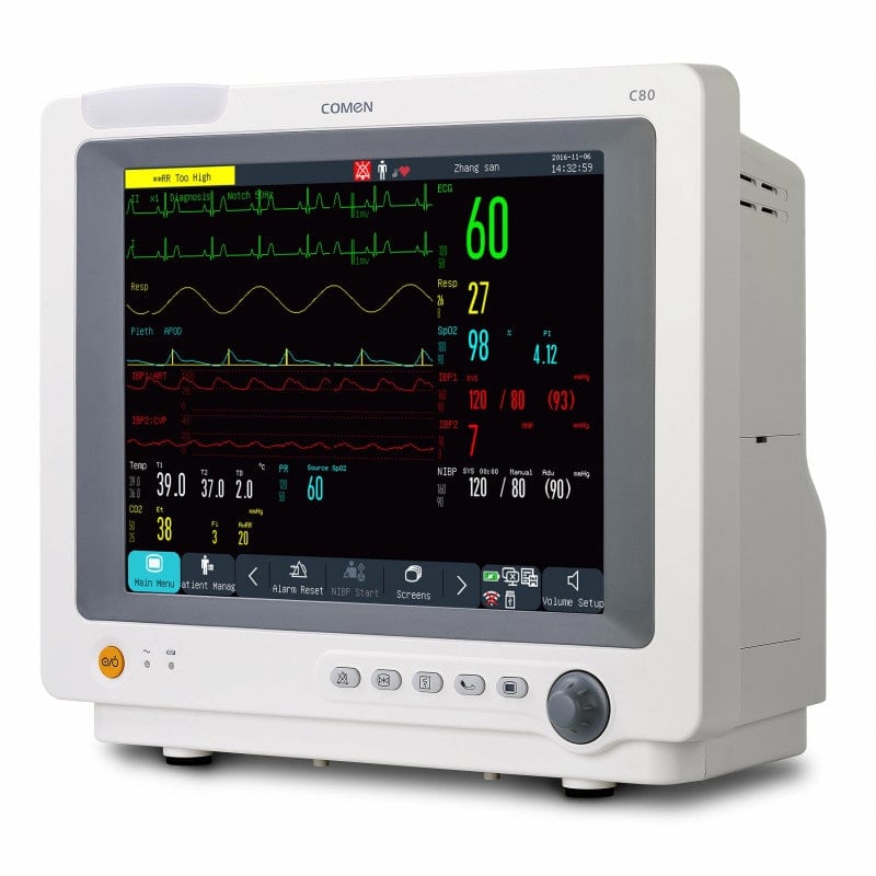 COMEN C80 Patient and Anaesthesia Monitor without printer