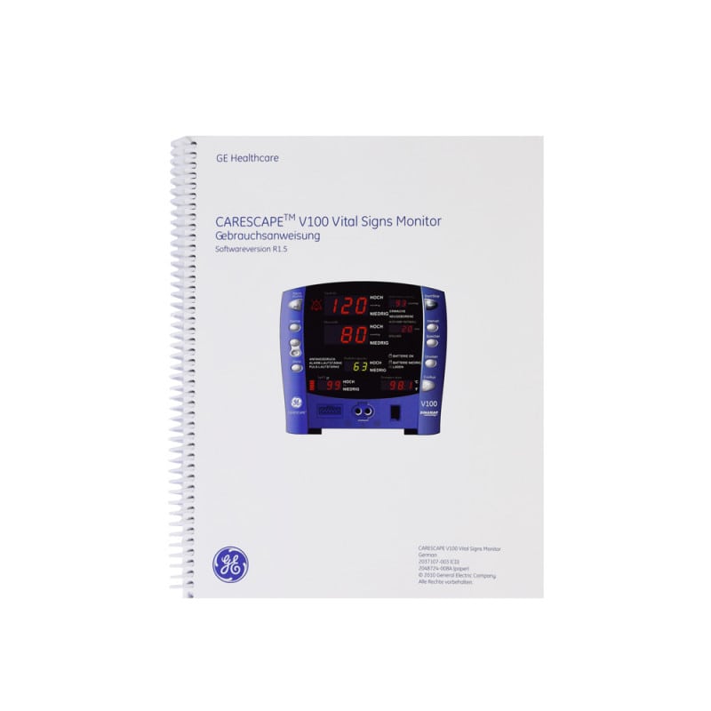GE Carescape V100 Masimo SpO2 sensor | with thermal printer
