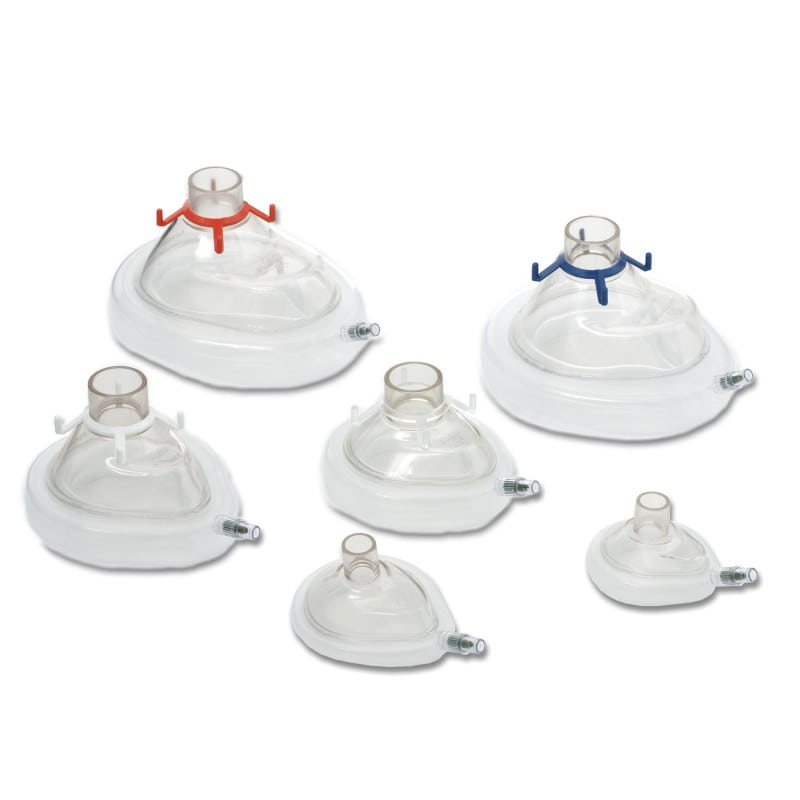 Ambu® Disposable Face Mask with Check Valve (Size 5, Medium Adult)