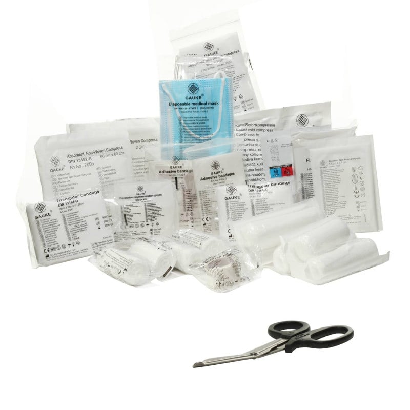 First Aid Case ÖNORM Z 1020 Type 1
