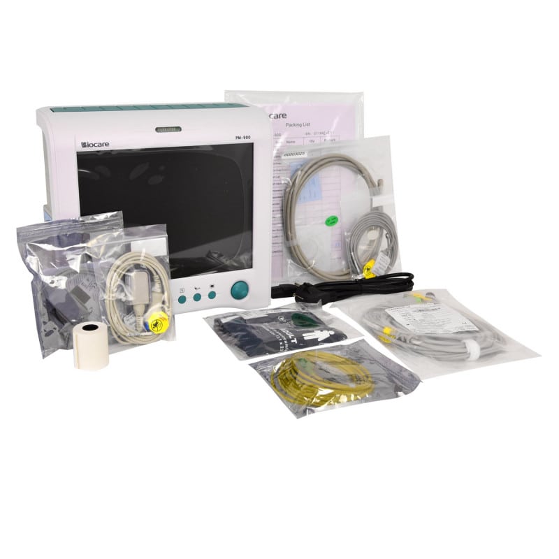 Biocare PM900 Patient Monitor with thermal printer with 3 EKG deviations