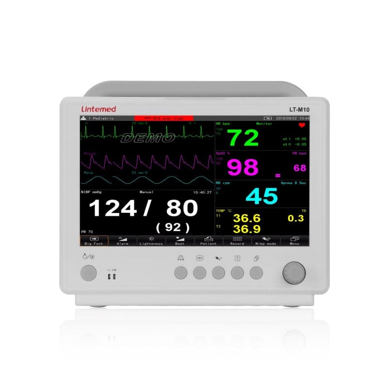 Multi-Parameter Patient Monitor 12.1'' TFT LCD Colour Display