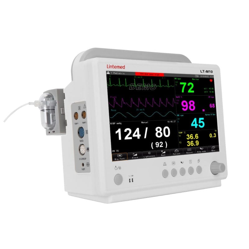 Multi-Parameter Patient Monitor 10'' TFT LCD Colour Display